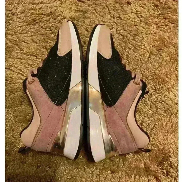 Guess Marilyn Mesh Glitter Sneaker Size 7 - Picture 7 of 8